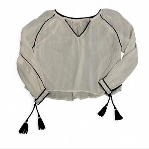 Urban Outfitters White Boho Blouse